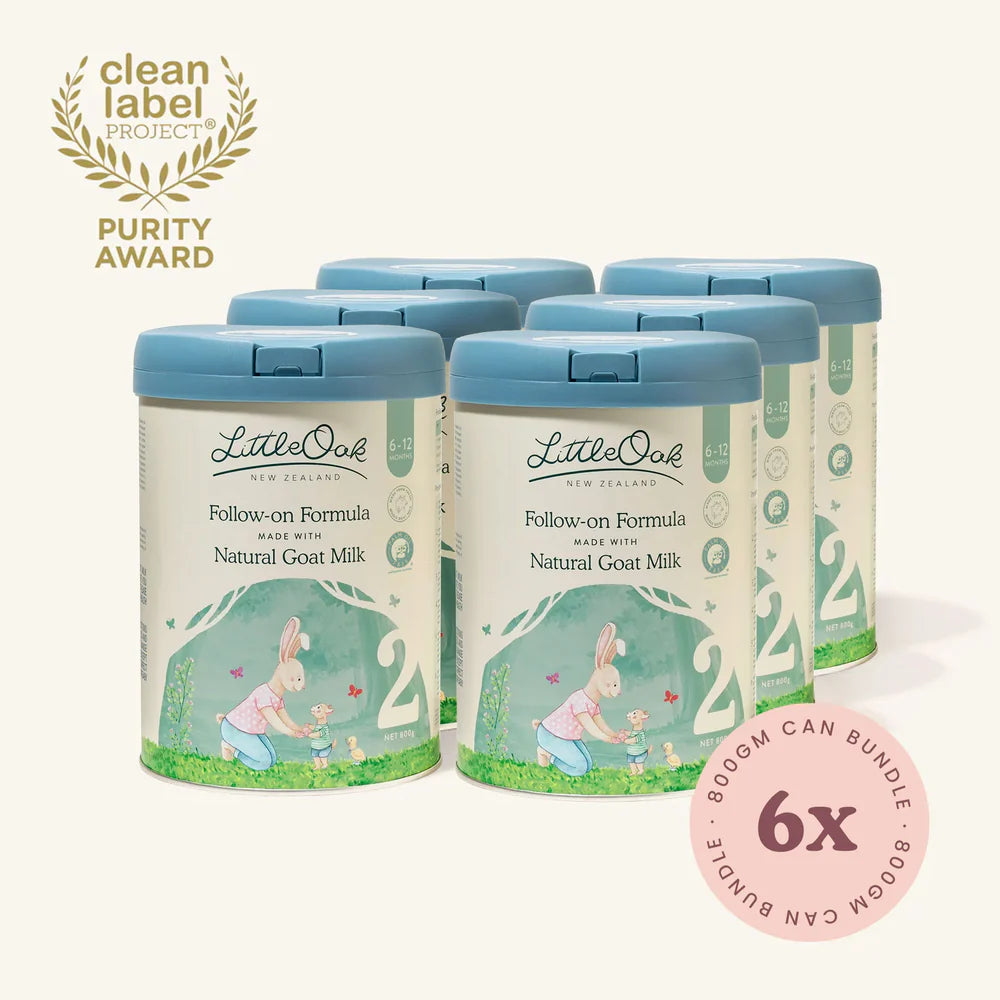 6 x Can Bundle - Natural Goat Milk Follow-on Formula with Olive Oil