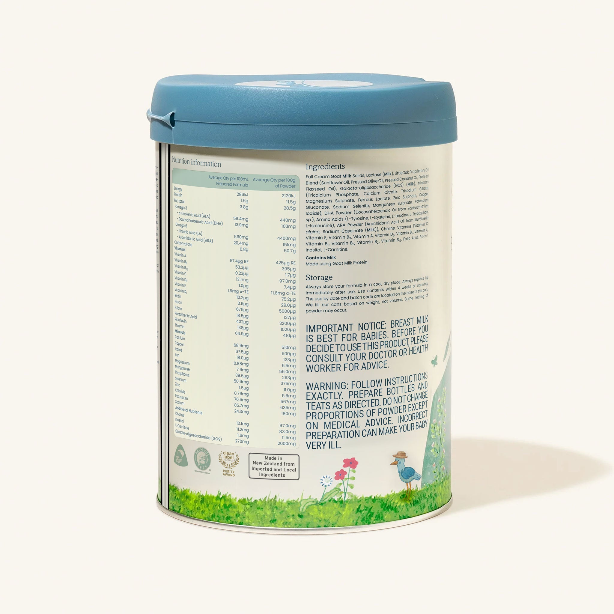 Family Saver Bundle - Natural Goat Milk Follow-on Formula with Olive Oil